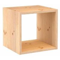 Astigarraga Dinamic Vakkenkast open   PEFC grenen   36x36cm