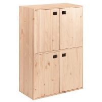 Astigarraga Dinamic Wandkast met deuren   PEFC grenen   105x71cm