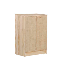 Astigarraga Wandkast Aura   65x36x96cm   grenen en raffia