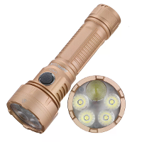 Astrolux EA05 EDC Zaklamp SFT42R + 4× HL2X V LEDs 5900LM Superheldere USB C Oplaadbare Zaklamp 586M Lange Straal Spotli