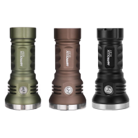 Astrolux® EC07G 13000LM 468M krachtige EDC zaklamp Groen Schietlicht+6500K+3000K kleuraanpassing tactische LED zaklamp m