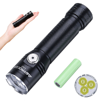 Astrolux® EP03 2050LM LH351B LED Super Helder Zaklamp 8U Gebruikstijd Type C Oplaadbaar met 18650 Batterij IP67 Waterdic