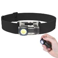 Astrolux® HM01 Lichtgewicht L vofmige hardloopkoplamp 800LM 87M bereik witte en rode licht LED draagbare flashlight aang