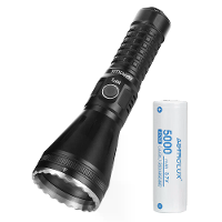 Astrolux® WP3 2.9KM 562LM Lange Afstand Werp LEP Zaklamp Sterke Schijnwerper Waterdichte Zoek Zaklamp Met 15A Hoge Afvoe