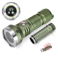 Astrolux® WP5 1350M Langafstand Gooi LEP Zaklamp 3in1 met 1200LM LED Spotlight & Rood Blauw AUX Licht,EDC Sterke Spotlig