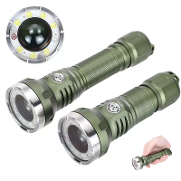 Astrolux® WP5 1350M Langafstand Gooi LEP Zaklamp 3in1 met 1200LM LED Verlichtingslamp & Rood Blauwe AUX Lamp EDC Sterke
