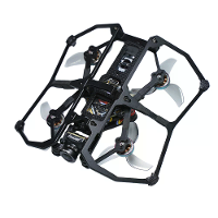 AstroRC Carbonfly 80 Analoog / O4 Lite 85mm 2S ELRS 2.4GHz RC FPV Racing Drone BNF met 1102 14000KV Motoren
