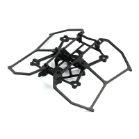 AstroRC CarbonFly75 75mm Frame V3 voor DIY Whoop RC FPV Racing Drone