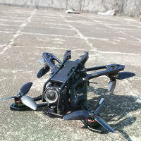 AstroRC Shuttle V2 Analoge / O4 Lite 3 Inch 4S ELRS 2.4G BNF RC FPV Racing Drone met 1404 3850KV Motors