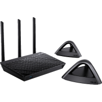 ASUS AiMesh AC1750 Wifi system RT AC66 + 2x Lyra Trio mesh router 2,4Ghz/ 5Ghz Dual band