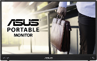 Asus MB16ACV LED monitor Energielabel B (A   G) 39.6 Cm (15.6 Inch) 1920 x 1080 Pixel 16:9 5 ms USB C IPS LED
