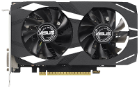 Asus Nvidia GeForce RTX 3050 Videokaart Dual   OC Edition 6 GB GDDR6 RAM PCIe x16 DVI, HDMI, DisplayPort Zero Fan Modus , Vulkan, NVIDIA G Sync , Overclocked