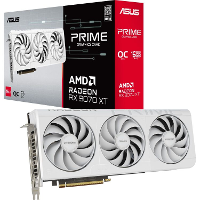 ASUS PRIME Radeon RX 9070 XT OC WHITE grafische kaart