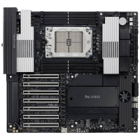 Asus PRO WS WRX90E SAGE SE Moederbord Socket AMD sTR5 Vormfactor SSI EEB Moederbord chipset AMD® WRX90