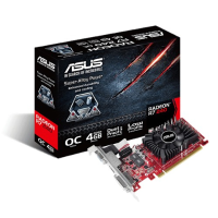Asus Videokaart AMD Radeon R7 240 4 GB DDR3 RAM PCIe x16 HDMI, DVI, VGA