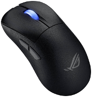 Asus ROG Keris II WL Ace Gaming muis Bluetooth Optisch Zwart 7 Toetsen 42000 dpi Ergonomisch, Verlicht