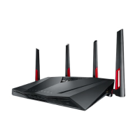 WiFi router Asus RT AC88U 2.4 GHz, 5 GHz 3.1 Gbit/s