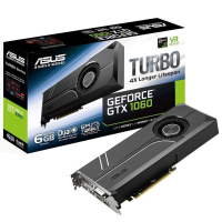 Videokaart Asus Nvidia GeForce GTX1060 Turbo 6 GB GDDR5 RAM PCIe x16 HDMI, DVI, DisplayPort