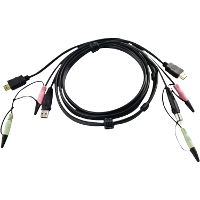ATEN 1.8M USB HDMI KVM kabel kabel