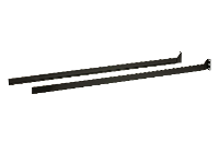 ATEN 2X 040G 19 inch Rackinbouwset Zwart