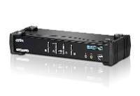 Aten 4 Poorts Usb 2.0 3D Dvi Kvm