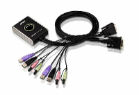 ATEN CS682 AT KVM switch 2 poorten DVI USB 1920 x 1200 Pixel