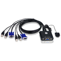 ATEN KVM Switch CS22U met Remote Port Selector