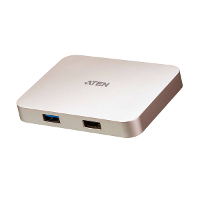 ATEN UH3235 USB C 4K Ultra Mini Dock met Power Passthrough
