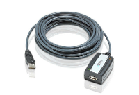 ATEN UE250 AT USB kabel USB 2.0 USB A stekker, USB A bus 5.00 M Zwart
