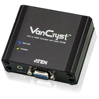 ATEN VGA female naar HDMI female Audio/Video adapter