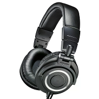 Wired Headset Monitor Koptelefoon 45mm Grote Driver HiFi Geluid 3.5Mm Bedrade Over ear Koptelefoons
