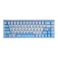 ATK RS6 Ultra+ Series Aluminum Magnetic Switch Keyboard   Azure Fairy gaming toetsenbord