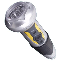 Alecto Atl 240 Led Zaklamp Werkt Op Het Lichtnet, Werkt Op Batterijen