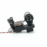 ATOMRC Hoge resolutie 3D print Groothoekbereik Gimbal Compatibel DJI O3/Vista voor FPV vliegtuig Vaste vleugel