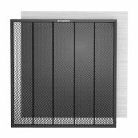 ATOMSTACK F4 Laser snijden Honingraatpaneel 410x420mm Werktafel Desktop beschermings aluminium plaat voor de meeste lase
