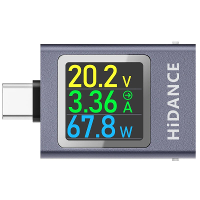 13 In 1 DC 4.5 50V 0 12A Multifunctionele Digitale Display DC Voltage Ammeter Power Meter Type c Telefoon Opladen PD3.1