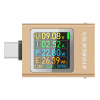 AT085 Digitale Weergave Spanningsmeter 13 In 1 Multi Functionele Power Bank Tester met Volledige Interface Compatibilite