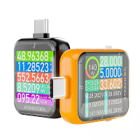ATORCH T3 Type C tester USB voltmeter ammeter DC4,5 50V 0 12A 600W Aanraakbediening Vermogenscapaciteitmeter