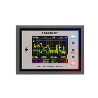 ATORCH WiFi DC Voltmeter Amperemeter CW24 1000A 420V Digitale Energiemeter Tuya Smart Life App Accucapaciteitstester Pow