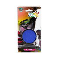 Atosa Aqua grimeer schmink met kwastje   blauw   12 gram   carnaval/verkleed thema