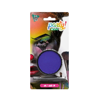 Atosa Aqua grimeer schmink met kwastje   paars   12 gram   carnaval/verkleed thema