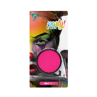Atosa Aqua grimeer schmink met kwastje   roze   12 gram   carnaval/verkleed thema