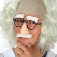 Fopneus/fun bril met neus en wenkbrauwen   Verkleed artikelen   carnaval   Gekke Gerrit