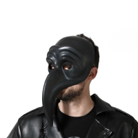 Halloween snavel verkleedmasker   volwassenen   Carnaval   zwart   Venetiaans   kraai