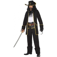 Kapitein piraat Thomas verkleedkleding pak/kostuum   heren