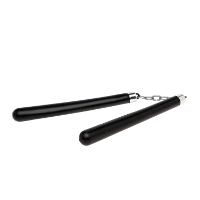 Atosa Ninja vechtstokjes   L30 cm   kunststof   nunchaku   wapens   verkleden
