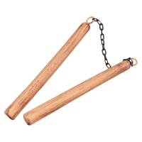 Atosa Ninja vechtstokjes   L32 cm   kunststof   nunchaku   wapens   verkleden