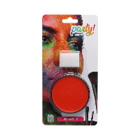 Atosa OIL grimeer schmink met sponsje   oranje   6 gram   carnaval/verkleed thema