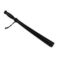 Politie gummi knuppel   kunststof   zwart   52 cm   verkleed accessoire politie kostuum