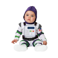 Verkleed set voor peuters   astronaut Buzz   wit   3 delig   carnaval verkleedkleding